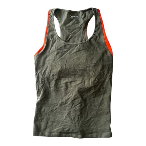 Gap Body Racerback Tank Top With Built In Bra. - Picture 1 of 3